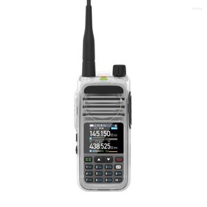 Walkie Talkie 5W su geçirmez renk ekranı uhf vhf uzun aralıklar iki yönlü radyo r2lb