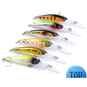 Iscas de iscas 1 PCS Lure de pesca 9,4cm 6.2g Flutuante Wobbler Artificial Swim Isk