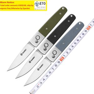 Firebird Ganzo FBKnife G7211 440C 블레이드 EDC 주머니 접이식 나이프 전술 생존 칼 야외 캠핑 EDC 공구 캠핑 칼추