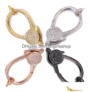 CLASPS HOOKS RIVERSR CZ MICRO PAVE LOBSTER CLASP ACCESSORS