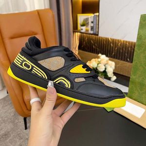 Tapas de bordo tênis de estilo novo sapatos masculinos de sapatos masculinos e versáteis de couro genuíno de couro genuíno masculino e feminino Sapatos casuais 18