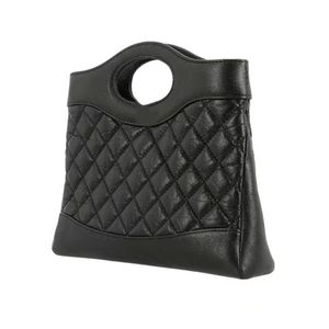 Designer Bolsa de Luxo 31 Mini Compras Saco 10A Patente Patente Sacos Crossbody com Caixa C108 Couro de Laca Genuíno