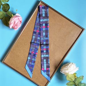 100% Silk H Ribbon Silk Narrow Ribbon Arm Bag Handle Scarves Mulberry Silk Hair Band Original Decorative Strip Small Silk Scarf