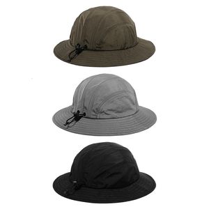 Geniş Memlu Şapkalar Kova Şapkaları Hızlı Kuru Su geçirmez Bonnet Balıkçı Kapağı Balıkçılık Bob Ricard Erkek Kadın Lüks Tasarımcı Marka Chapeau Homme 5 Panel Kova Şapkası 230816