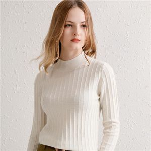 Suéteres femininos o suéter de outono/inverno meio alto pulôver de pescoço Japonês japonês lentamente lã solta lã curta