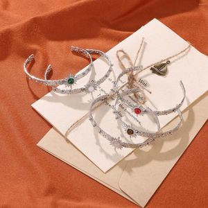 Kamienie Bangle Sun Belt Stone ze stali nierdzewnej Złota Święto Braceletsbanty dla kobiet Charm Bracelets Modna biżuteria Prezenty