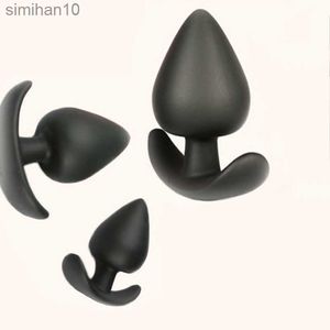 Anal Toys New Silicone Big Butt Plug Anal Tools Sex Toys for Woman Men Gay Underwear Anal Plugs Large Buttplug Erotic Intimate Product HKD230816