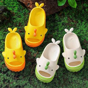 Slipper Baby Girls Slipper Fish Sandals For Boys Bathroom Non-Slip Indoor Slipper Children's Shoes Protect Toes Slippers