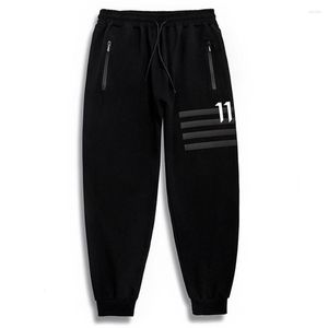 Men's Pants Spring Men Jogger Streetwear Casual Harem Pant Oversize Sweatpants Elastic Waist Black Bar Zipper Pocket Trousers Plus Size 7XL