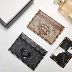 Saco de cartão masculino de couro de lona simples clássico