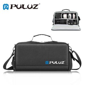 KAMERA PAG Accessories PuLuz Photography Camera Crossbody Axel ryggsäck DSLR Bag Handväska Fotoutrustning Quake Proof Påsar Digital Lens Storage Bag HKD230817