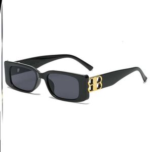 Designer Double B Top Glasses Sunglasses Sun Summer Summer Small Face Face Seaside Protection UV Versão coreana Rodada 2023 Novo