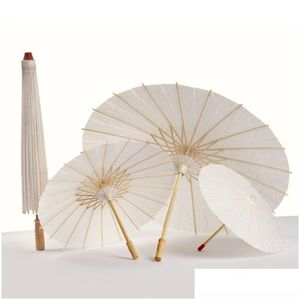 Fani Parasols Paper olejowy biały parasol Chiny Tradycyjne propozy