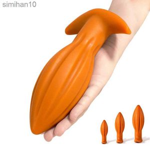 Zabawki analne miękkie silikonowe dildo wtyczki tyłka dla kobiet lesbijki anal wtyk seksu zabawki dla mężczyzn Big Dildo Butt Wtyczki masaż prostaty rozszerzenie HKD230816