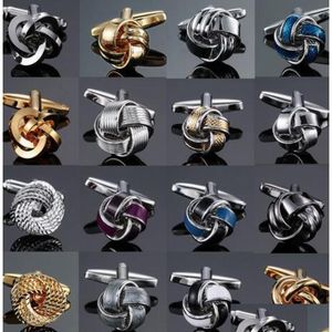 Cuff Links Luxury Jewelry Men39S Classic Logo Shirt Designer Cufflinks Wholesale Price With Box Lm15 Drop Delivery Tie Clasps Dh8O1