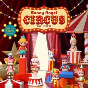 Blind Box vamos lá! Circus Box original Sonnyangel Ação Anime Coleção Modelo Toys Birthday Gift CAIXAS Supresas GUNDS BACA 230816
