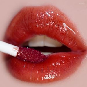 Lip Gloss Mirror Red Velvet Lipstick Love Heart Lasting Non-marking Pink Sexy Waterproof Liquid Lipsticks Lips Makeup Cosmetics