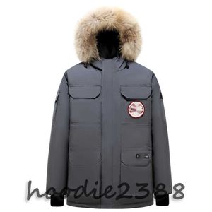 Графитовая пепельная версия 08 Экспедиция гусит ту же самую куртку зимний брелок с ветропроницаемым ремнем Канада, канадская дизайнерская куртка.