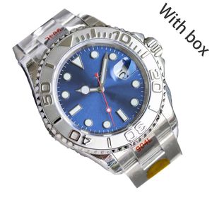 Tasarımcı İzler Erkekler İzle 41mm Otomatik Erkek 904L Paslanmaz Çelik Safir Kutu Montre Waterproof Business lüks kol saati deri izleme grubu Reloj