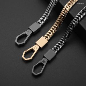 Pendant Necklaces Fashion Stainless Steel Anti-Lost Keychain Wallet Chain For Men Jeans Key Accessories