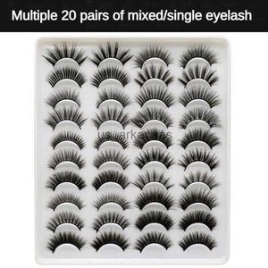 False Eyelashes Fluffy False Eyelashes Hot Selling Eyelashes Subject For Cosmetics Eyes Would Look Bigger Curl Eyelashes Natural HKD230817