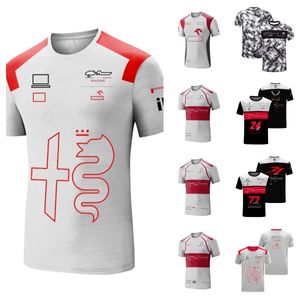 F1-Team-Fahrerbekleidung Herren-Rennteam-Sport-T-Shirt Große, schnell trocknende Kleidung Individuelle Rennkleidung