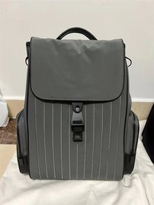 Designer Fashion Outdoor Bags Nylon Canvas Flap ryggsäck Stor dagpack aldrig fortfarande grå svart kabinslage