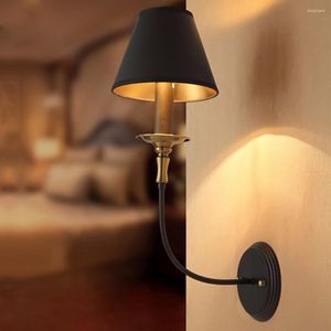 Lampa ścienna Wysokiej jakości nowoczesne światła kreatywne sconce światło e14 salon sypialnia