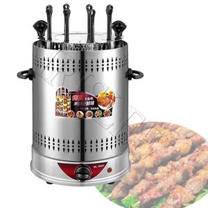 Automatic Revolving Vertical Grill Smokeless Barbecue BBQ Kebab Rotary Machine Rotisserie Roast Domestic Mutton Lamb Skewer Oven