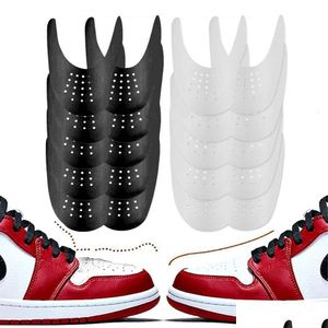 Schuhteilezubehör 10 Paar Anti -Crase -Beschützer für Basketball -Sneaker Falten S Toe Caps Protection Drise Drop Wholesale del DHMMF