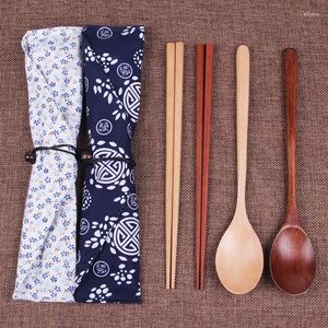 Dinnerware Sets Creative Chopsticks Three-piece Set Spoon And Wholesale Quality Gift Tableware 2023 Outdoor Travel