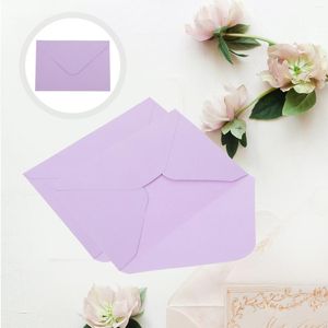 Gift Wrap 50 Pcs Festival Envelope Greeting Card Wedding Invitation Multi-function Convenient Office Cards Paper Students Portable