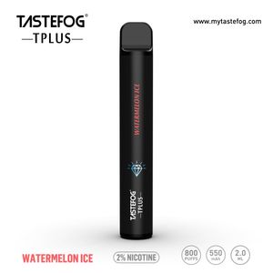 Tastefog Tplus 800 Puffs Djeńskie papieros do elektronicznego papierosu 11 ml 3,5 ml