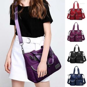 Borse borsels moda nylon women tracota spalla casual manica di grande capacità di una borsa da viaggio per la borsa impermeabile femmina