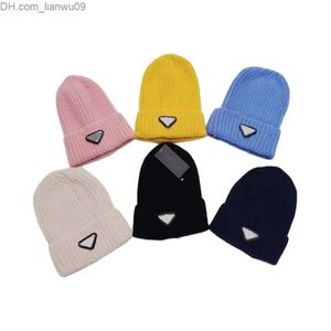 Beanie/Skull Caps Fashion beanie hat imitation ermine hat male and female lovers triangle autumn winter outdoor warm leisure trend Z230819