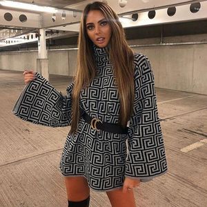Casual Dresses Turtleneck Sweater Jumpers Autumn Winter Long Sleeve Women Thick Y2k Pit Strip Spring 2023 V-neck Sweaters E-girl Pullovers