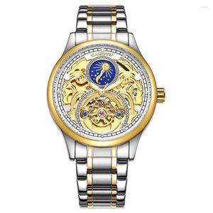 Armbanduhr Automatic Watch Mens Mode mechanische Uhren Männer Militär wasserdichte Sport Armbanduhr Uhr Montre Homme 2023