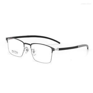 O occhiali da sole cornici da 53 mm in lega quadrata per uomini e donne Anti Blue Prescription 8860