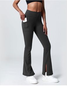 Pantaloni attivi 2023 Donne modellano i pantaloni lunghi elasticità leggings Bulch Bulchs High Waist Bulica