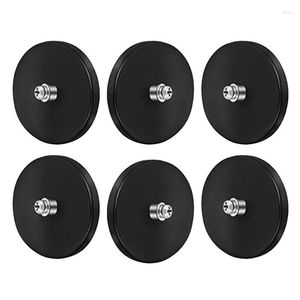 Lighting System Rubber Coated Mounting Magnets 6 PCS Heavy Duty Magnet M4/M6 Male Thread Strong Stud For Light Bar Mirror