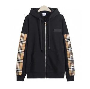 womens hoodie plaid sleeve zipper cardiagn sweatshirt designer hoodies women Clothing