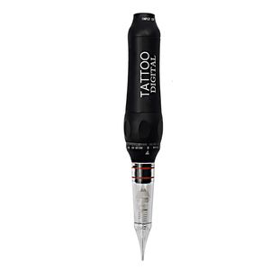 Tattoo Machine Derma Rotary Digital AcidFree Pen för permanenta smink Eyebrows Lips MTS Microblading DIY Kit With Needle 2308017