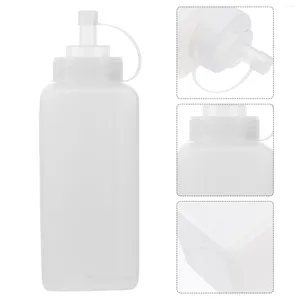 Dinnerware Sets Squeeze Sauce Bottle Condiment Dispenser Home Kitchen Supplies Oyster Bottles Plastic