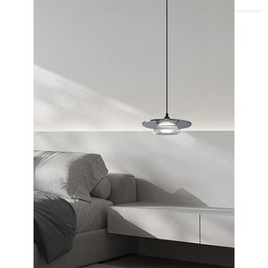 Hängslampor italienska minimalistiska bar lampa koppar ljus lyxglas avancerad sense modern nordisk restaurang liten