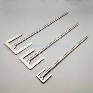 1pc Stainless Steel E-type Blade Paddle With Leaf-width 40mm Or 120mm Stirrer Impeller Rod Used In Lab Mixing Tools