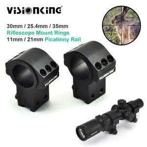 Picatinny Rail Mounting Rings High Low Bipods Rifle Profile for Rifle Scope 30mm 25.4mm 35mm Riflescope Mount Ring 11mm / 21mm