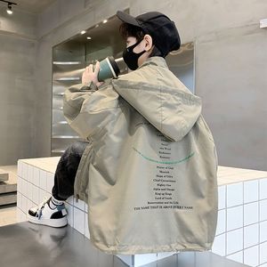 Jackor 2023 Fashion Boys Jacket Korean Sprunautumn Letter Boy Baseball Kläder Jul Födelsedagspresent 4 5 6 8 10 12 14 Y 230817