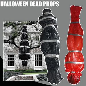 Outros suprimentos de festa de evento 150cm Halloween morto adereços ao ar livre de mortos de mortos Aumentar o Terror Creepy Haunted House Fake Corpse DIY Decorações 230818