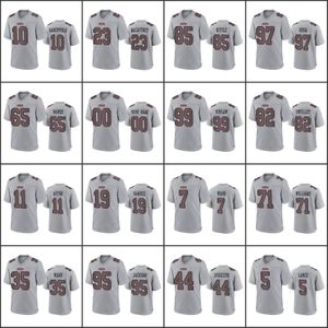 Jerseys San Francisco''49ers''Men 44 Kyle Juszczyk 5 Trey Lance 16 Joe Montana Women Youth Gray Custom Atmosphere Fashion Game Jersey