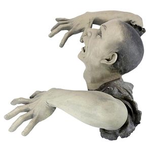 Andra evenemangsfestleveranser Horror Creepy Corpse Crawling Zombie Garden Statue Halloween Decoration Haunted House Props Supplies Bar Party Decor 230817